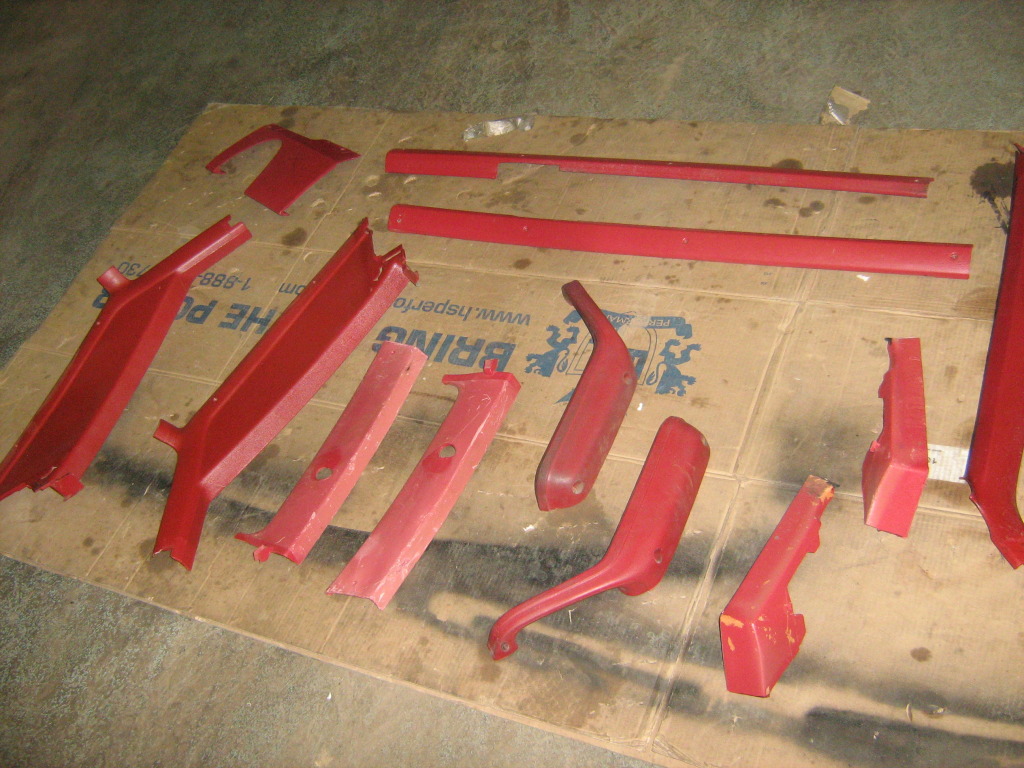 Ford Fairmont interior pieces