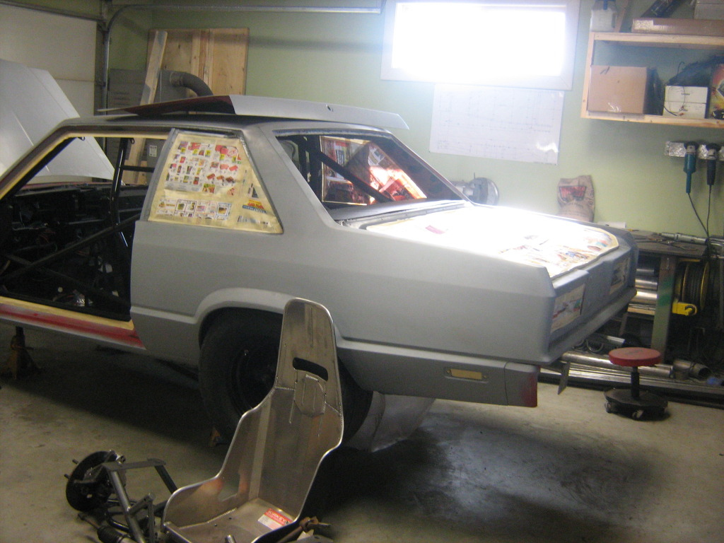 Ford Fairmont drag car