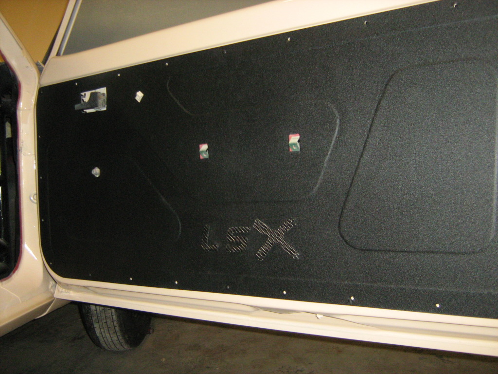 Ford Fairmont custom door card