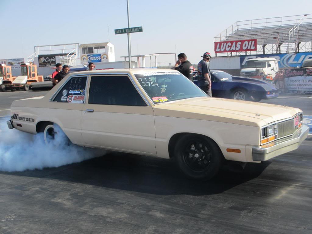 Ford Fairmont burnout