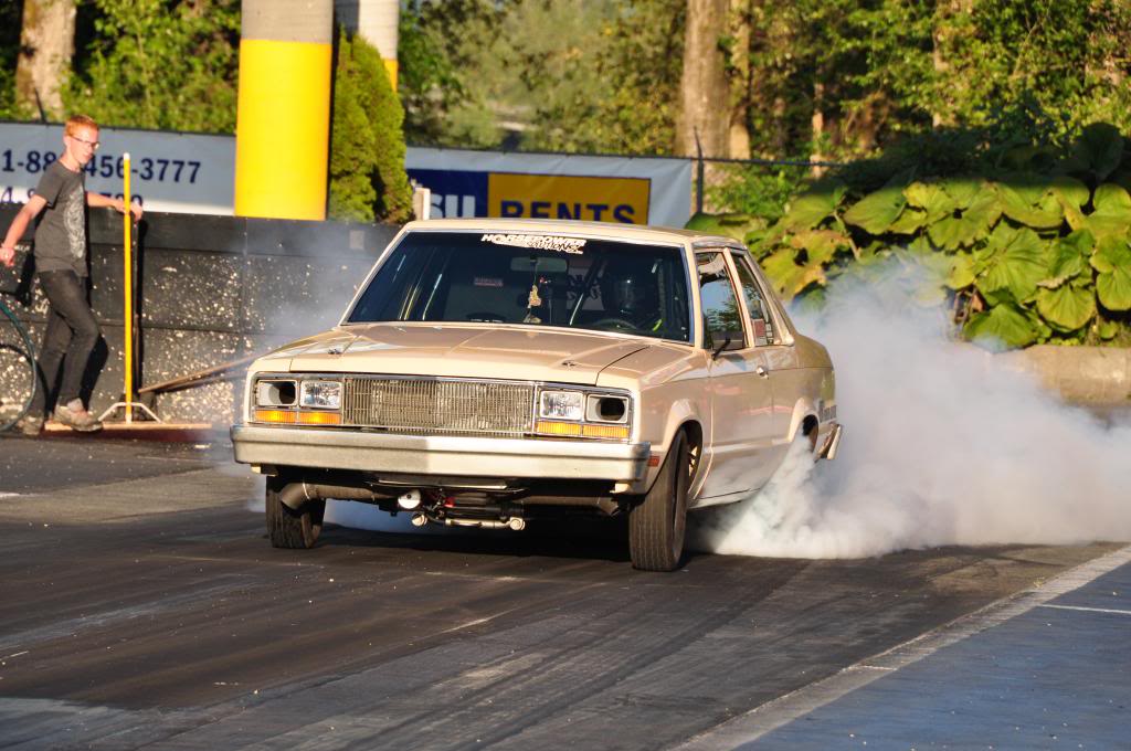 Ford Fairmont burnout