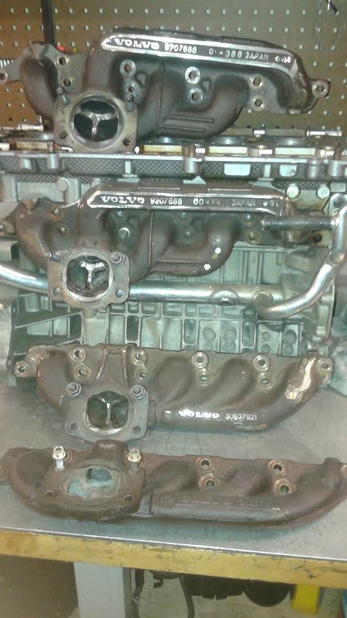 Volvo exhaust manifold