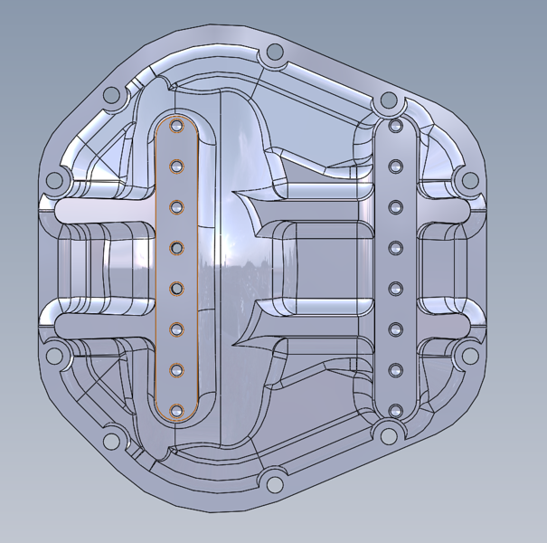 custom differential cover