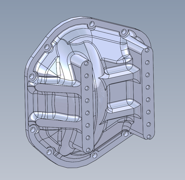 custom differential cover