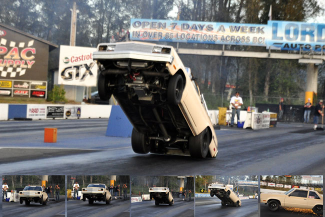 Ford Fairmont wheelie