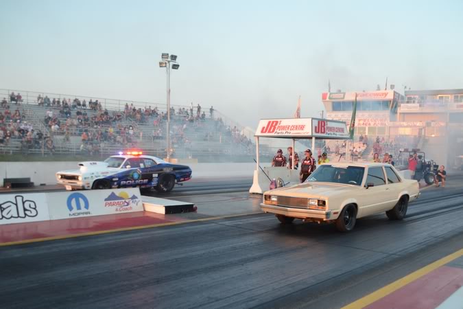 Ford Fairmont drag car