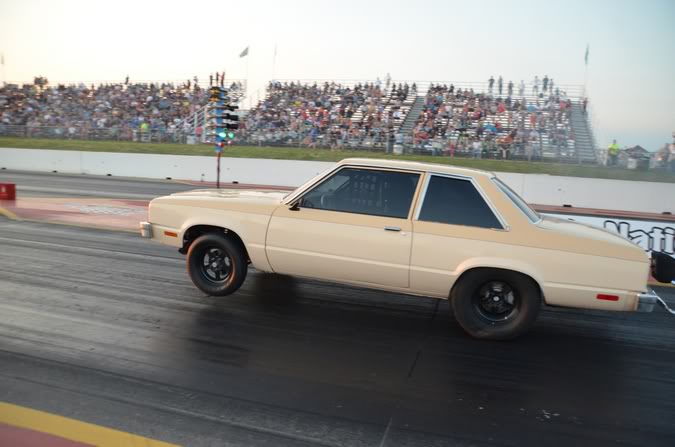 Ford Fairmont drag car