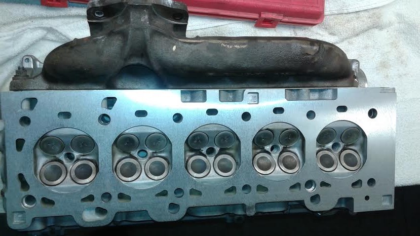 Volvo S60R head resurfaced