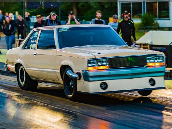 Ford Fairmont drag car