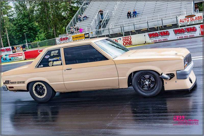 Ford Fairmont drag car