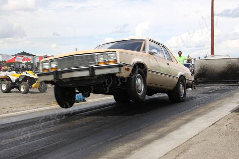 Ford Fairmont wheelie