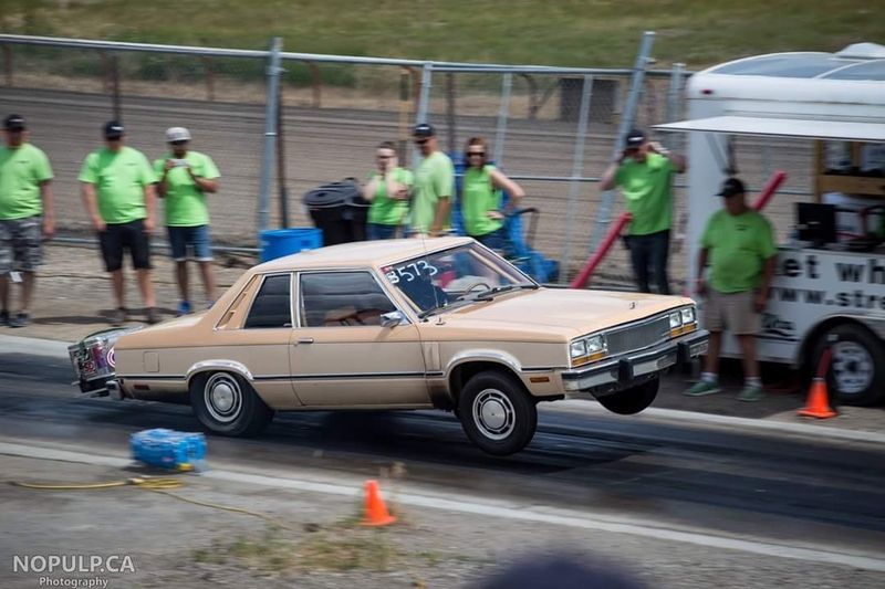 Ford Fairmont wheelie