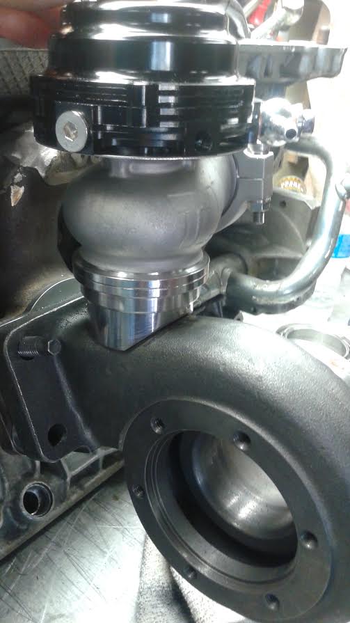 Custom turbo wastegate