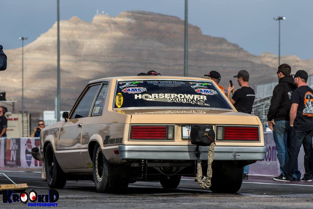 Ford Fairmont drag car