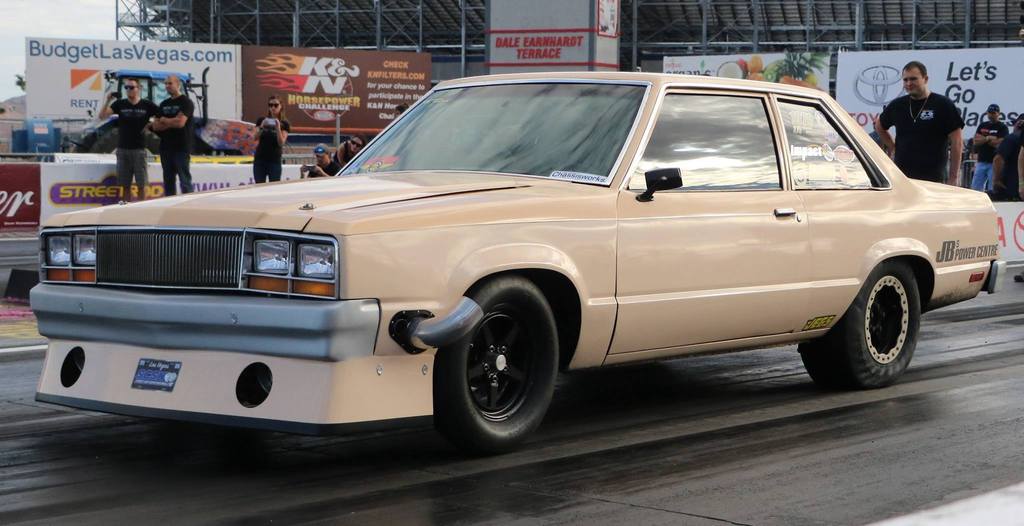 Ford Fairmont drag car