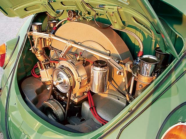 air cooled VW Beetle engine