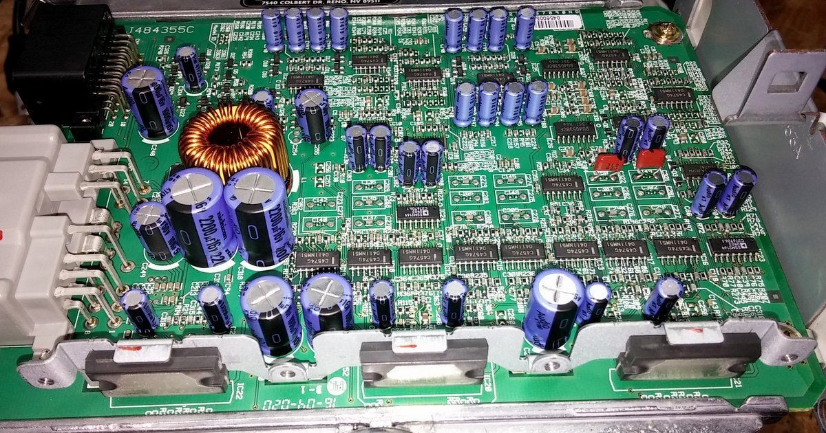 OEM Audio Amp Repair - Fix Buzzing/noise/no Volume! By Chefboyardee | Diys