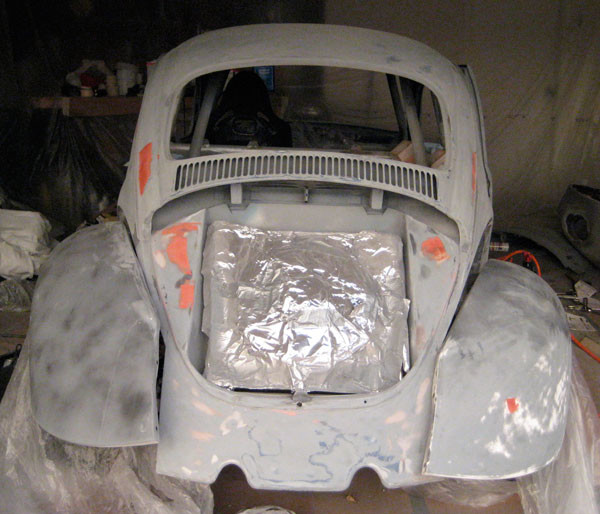 VW Beetle body work