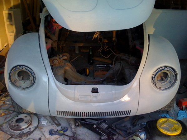 VW Beetle body work