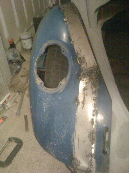 VW Beetle custom fenders