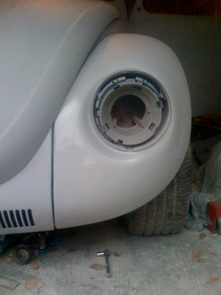 VW Beetle body work