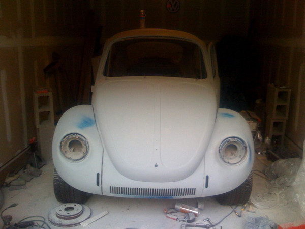 VW Beetle body work