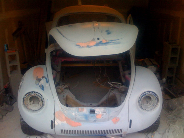 VW Beetle body work