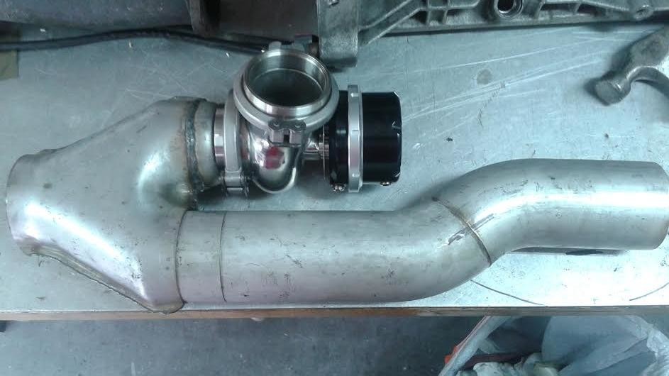 custom exhaust wastegate