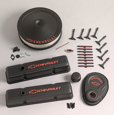 Chevrolet engine accent covers