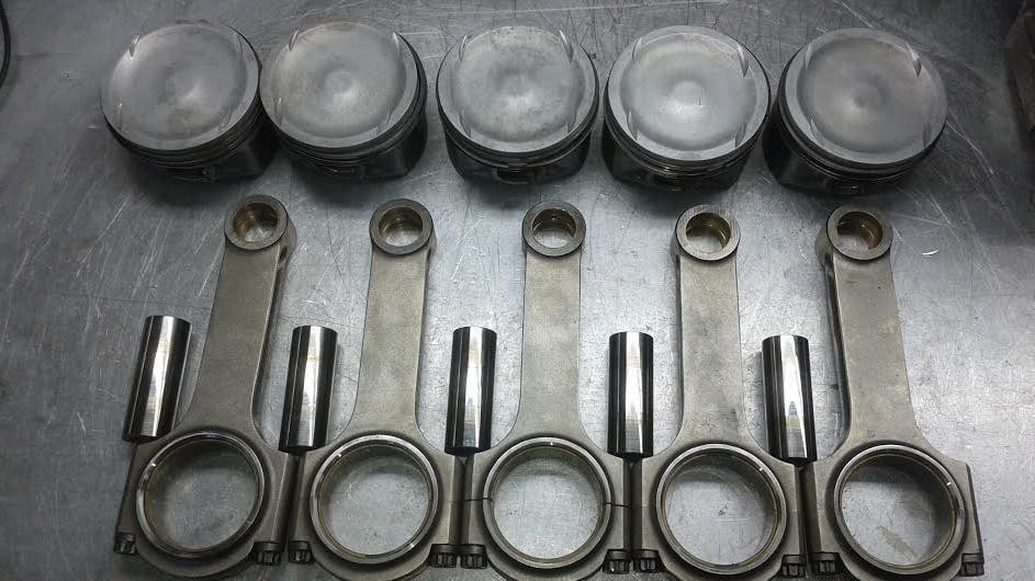 pistons and connecting rods