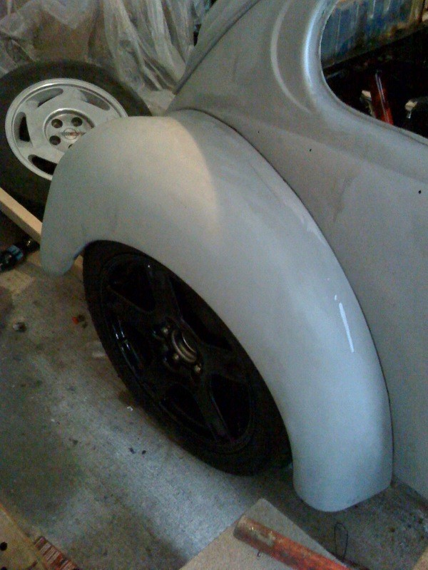 VW Beetle fender