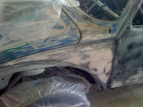 VW Beetle body work