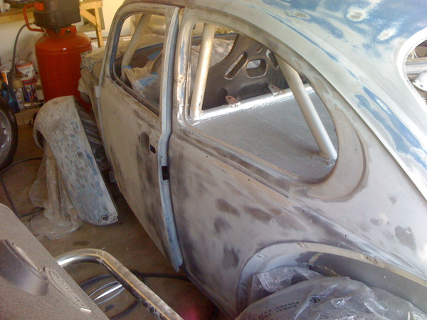 VW Beetle body work