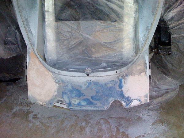 VW Beetle body work