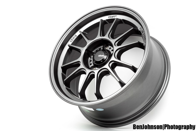 Konig Hypergram 5x114.3 Matte Grey 17x8