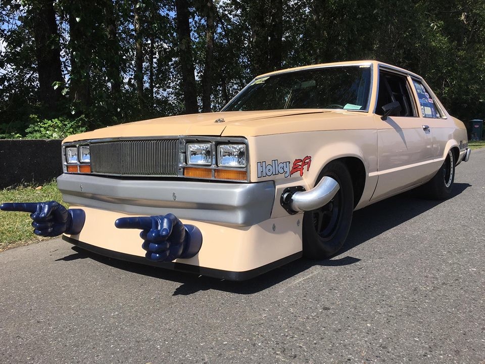 Ford Fairmont drag car