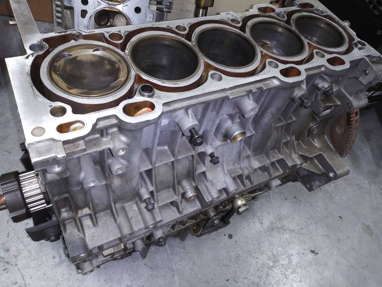 Volvo engine block