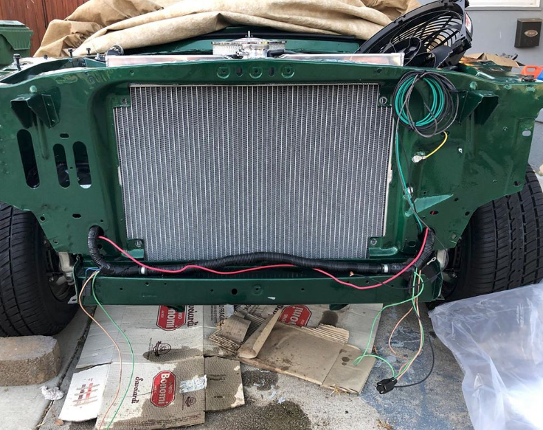 24inch 4 row radiator