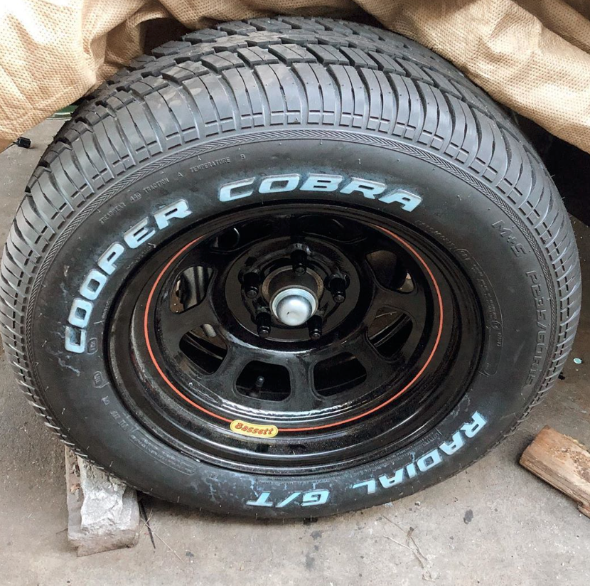 coopertire and Bassett wheels